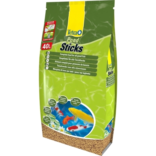 Tetra Pond Sticks 40 литров Основной корм для всех прудовых рыб